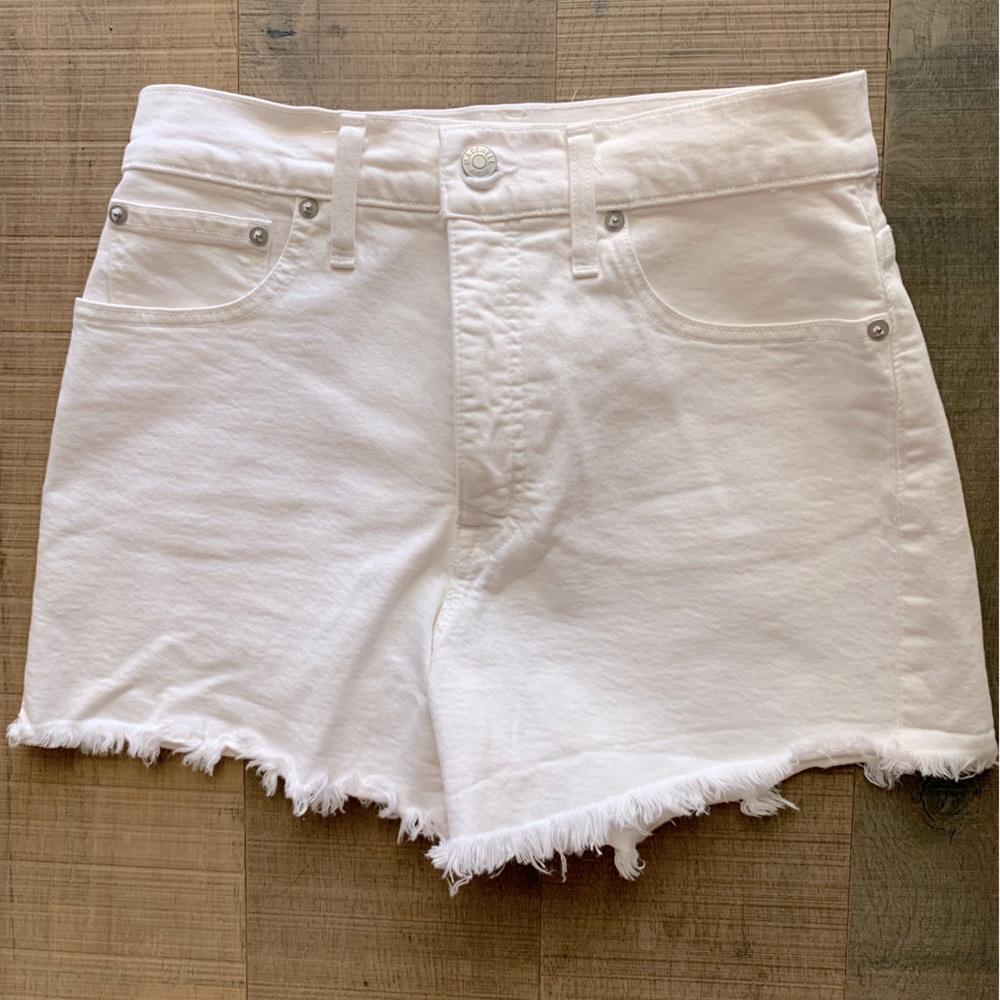 Madewell high waisted shorts - size 27